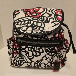 Coach Poppy Floral Graffiti Bag